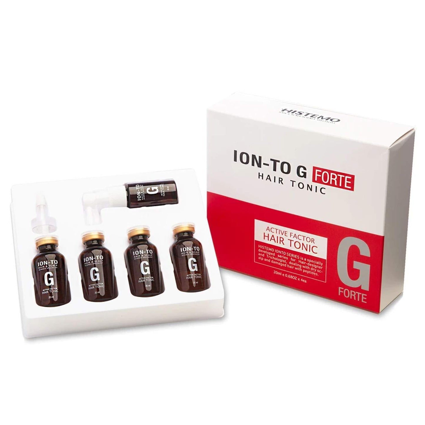 Histemo ION-TO G Hair Tonic (20 ml x 4 each)