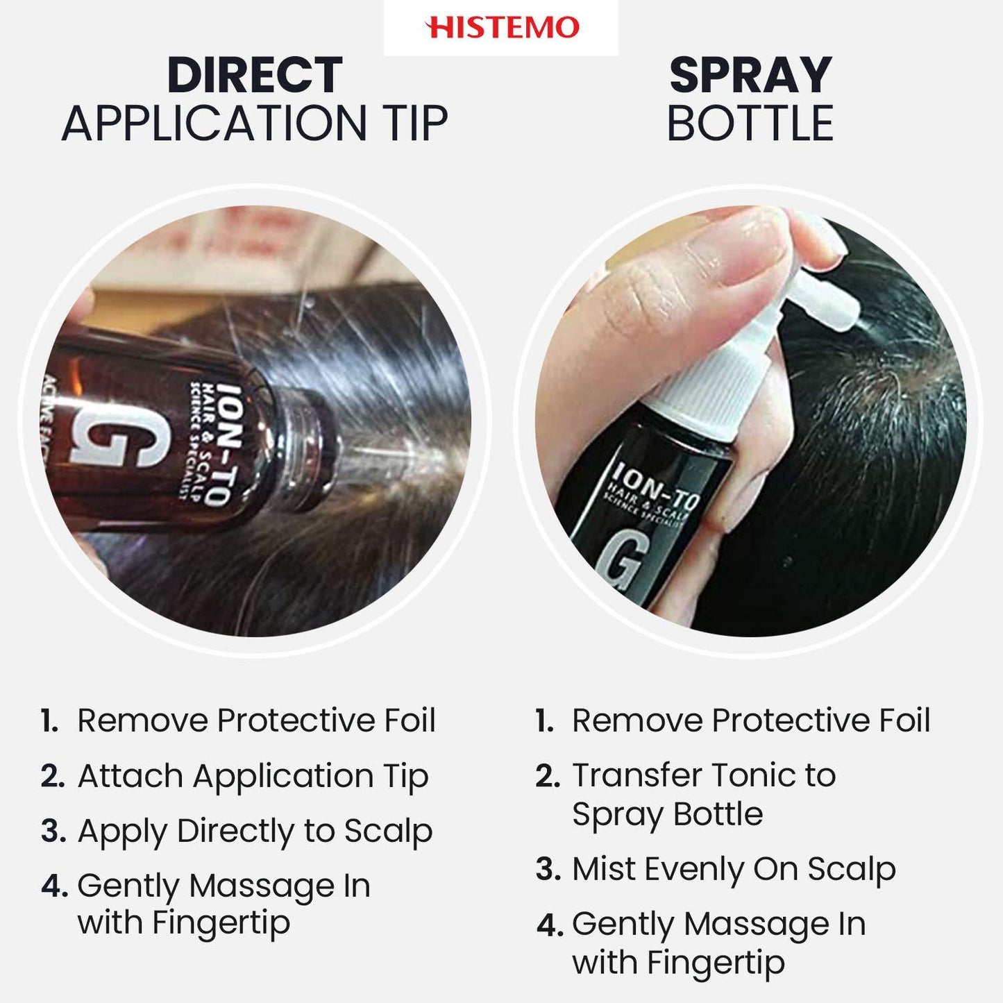 Histemo ION-TO G Hair Tonic (20 ml x 4 each)