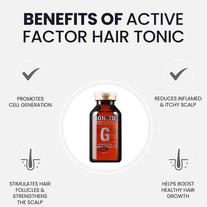 Histemo ION-TO G Hair Tonic (20 ml x 4 each)